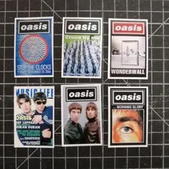 オアシス Oasis ロック バンド マグネット 5個 セット 1