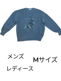 古着メンズ Mサイズ グラフィックトレーナー