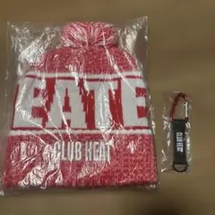 三重ホンダヒート2025-26早期入会特典。 ニット帽、カラビナキーホルダー