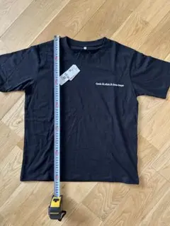 ロゴ刺繍 半袖Tシャツ ブラック 新品タグ付きのサムネイル