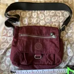 mimi様Kipling ショルダーバッグ モンキーチャーム付き