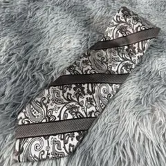 D'URBAN ネクタイ イタリア製 シルク ペイズリー柄