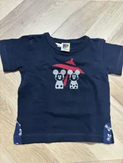 東京ディズニーランド ミッキーマウス Tシャツ 100cm ネイビー