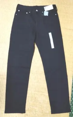GU ストレッチデニムスリムパンツ　29インチ　メンズ　ブラック　黒