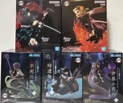 鬼滅の刃　フィギュア　5点セット　プライズ