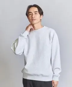 BEAUTY&YOUTH コンパクト コットン エア スウェット 8073 L