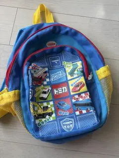 TOMICA トミカ キッズリュックサック両サイドメッシュポケット付
