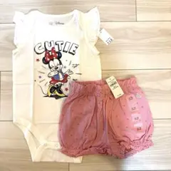 【新品】babygap ロンパース+ショートパンツ 80のサムネイル