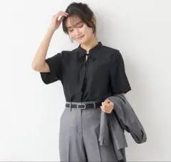 オリヒカ リボン付きブラウス Sのサムネイル