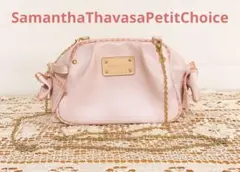 ♪サマンサタバサプチチョイス　ピンク　リボン　ポーチ