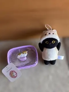 mofusand ポーチ ぬいぐるみマスコット セット
