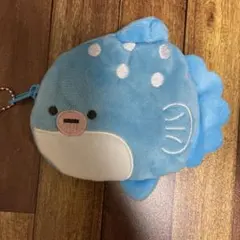 【新品】ゆるぷくすいぞくかん　ダイカットポーチ　フグ