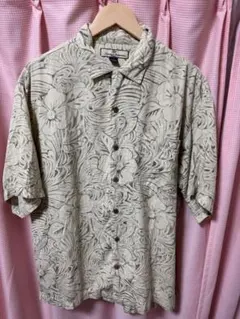 Tommy Bahama トミーバハマ アロハシャツ シルク 総柄 Mのサムネイル