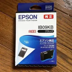 EPSON IB09KB ブラック インクカートリッジ - メルカリ