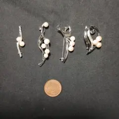 パール ブローチ