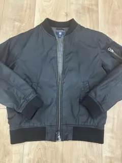 UNIQLO KIDS MA-1 ジャケット ブルゾン　130サイズ 黒