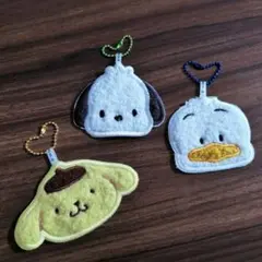 【最終価格】サンリオ　ラグマット風キーホルダー　3点セット まとめ売り　匿名配送