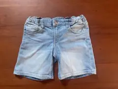 デニム　ショートパンツ　キッズ130