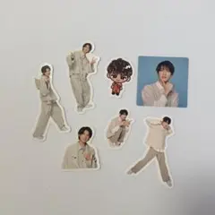 SnowMan 向井康二　フレークシール　ステッカー　すのチル　デタカ