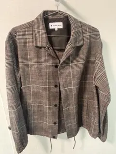 GLOBAL WORK チェック柄ジャケット Sサイズ