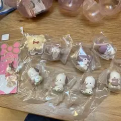 おうちタイム　フィギュア　サンリオ　マイメロ　ポチャッコ　クロミ　ポムポムプリン