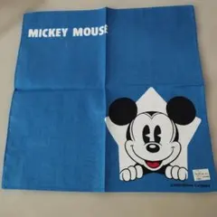 ミッキーマウス　レトロ　ハンカチ