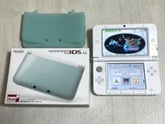 ニンテンドー 3DS LL ミント×ホワイト 本体 ゲーム 任天堂 箱付き