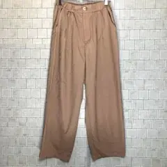 Dazy ベージュ ワイドパンツ Mサイズ　シンプル　人気デザイン