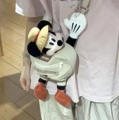 ミッキーマウス ぬいぐるみポーチ 【新品】 小物収納