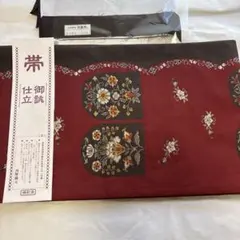 新品タグ 豆千代モダン 正絹 名古屋帯 THE ROSE BOUQUET - メルカリ