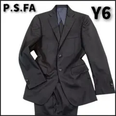 【極美品】P.S.FA セットアップスーツ ブラック 無地 Y6 Lサイズのサムネイル