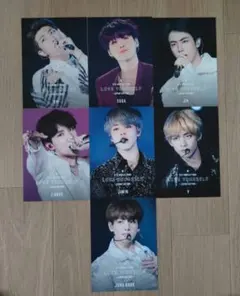 BTS TOUR LOVE YOURSELF JAPAN フォトカード7種セット