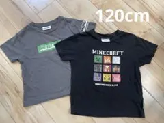 Minecraft マイクラ　Tシャツ 2枚セット　120cm
