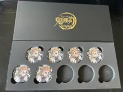 【鬼滅の刃】柱合会議蝶屋敷編 和紙 缶バッジ 煉獄 6個