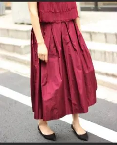 IENA LA BOUCLE タフタ タックスカートのサムネイル