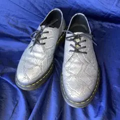 Dr. Martens シルバー レースアップ シューズ UK6