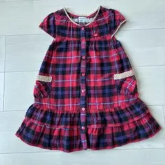 ミキハウス　ワンピース　110cm