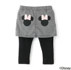 新品未使用タグ付き♡プティマインのミニーマウス、スカッツ　90センチ