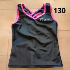 Chacott チャコット ノースリーブ トップス ブラック ピンク