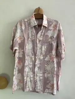 花柄 vintage alfred dunner shirt 100%rayon - メルカリ