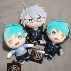 ツイステ　エクストラ運動着ぬいぐるみ　アズール　ジェイド　フロイド