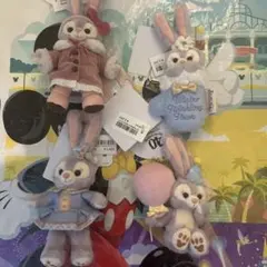 ステラルー　ぬいぐるみバッジ キーチェーン