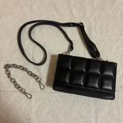 INGNI キルティング ショルダーバッグ ブラック　2way