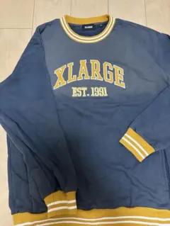 XLARGE EST. 1991 トレーナー Lサイズ ネイビー