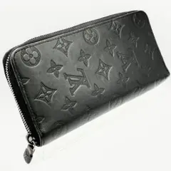 【最高峰】ルイヴィトン モノグラムシール ジッピーヴェルティカル 長財布 黒 LOUIS VUITTON - 【最高峰】ルイヴィトン モノグラムシール ジッピー