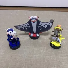 【中古】スプラトゥーン amiibo すりみ連合　フウカ　ウツホ　マンタロー