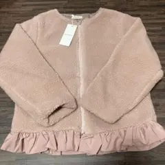 お値下げ不可です　Lycée mine. ボアジャケット 140cm ピンク