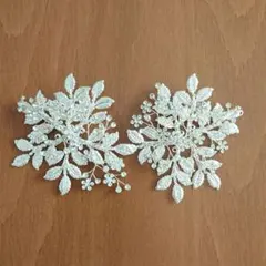 ウェディング ブライダル髪飾り