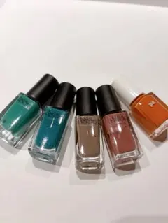 ネイルポリッシュセット 5色