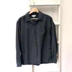 BEAUTY&YOUTH ダークグレー ボタンシャツ S
